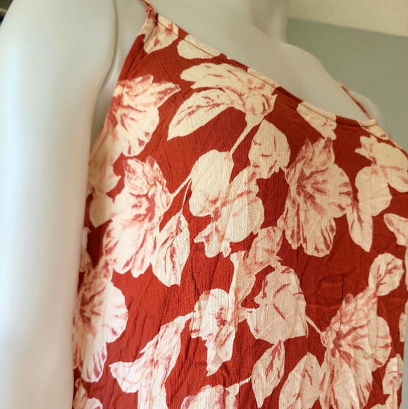 NWT Billabong Petite Strappy Floral Maxi Dress - Picture 2 of 13